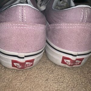 Purple Lavender VANS size 10 NICE